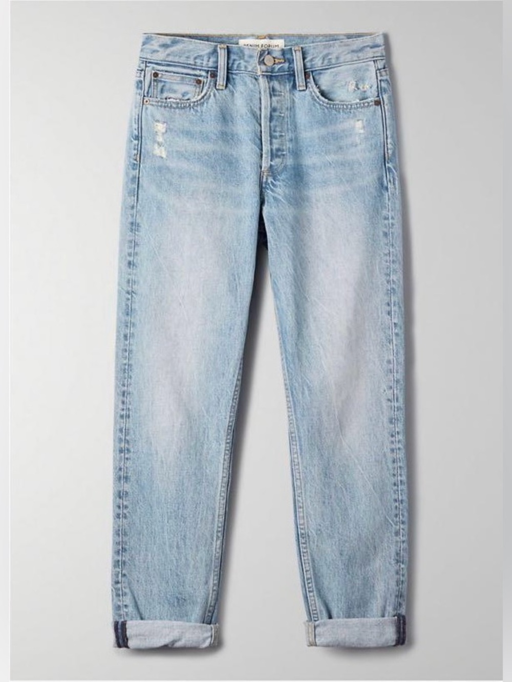 Denim Forum The Ex Boyfriend Jeans - 9 Yrs Blondie Bleu